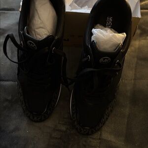 Michael Kors Black and Gray Sneakers